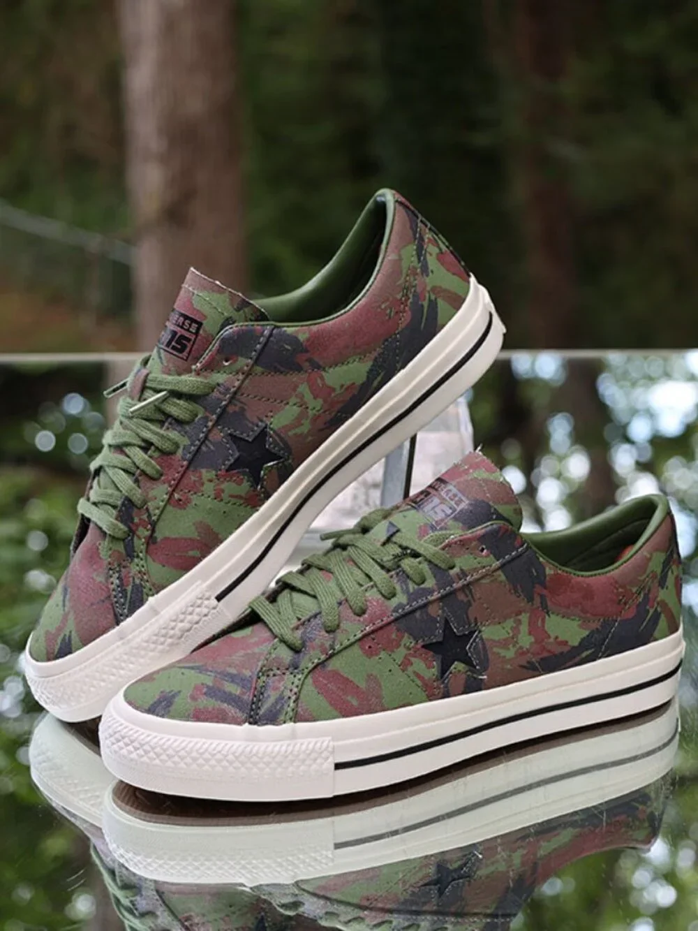 Converse One Star Pro Low Brushstroke Camo - Picture 2 of 14